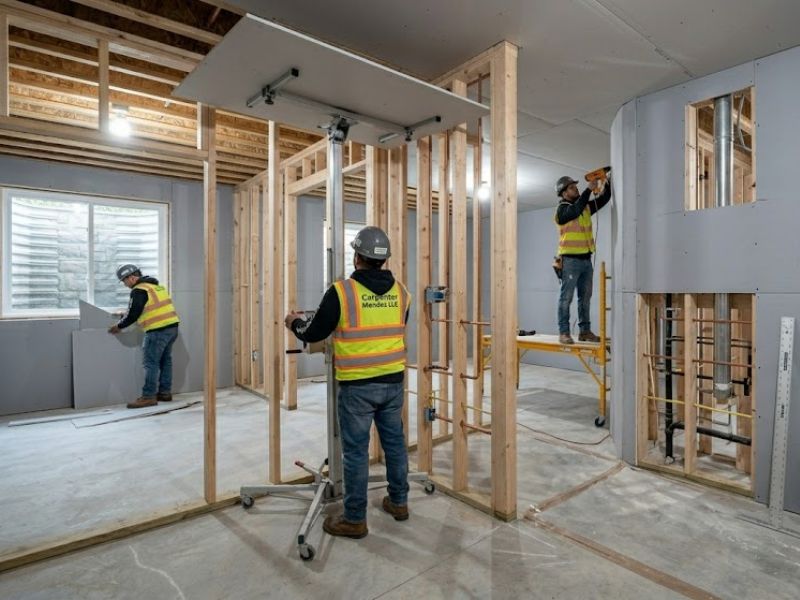 basement drywall Livingston NJ — Carpenter Mendez LLC