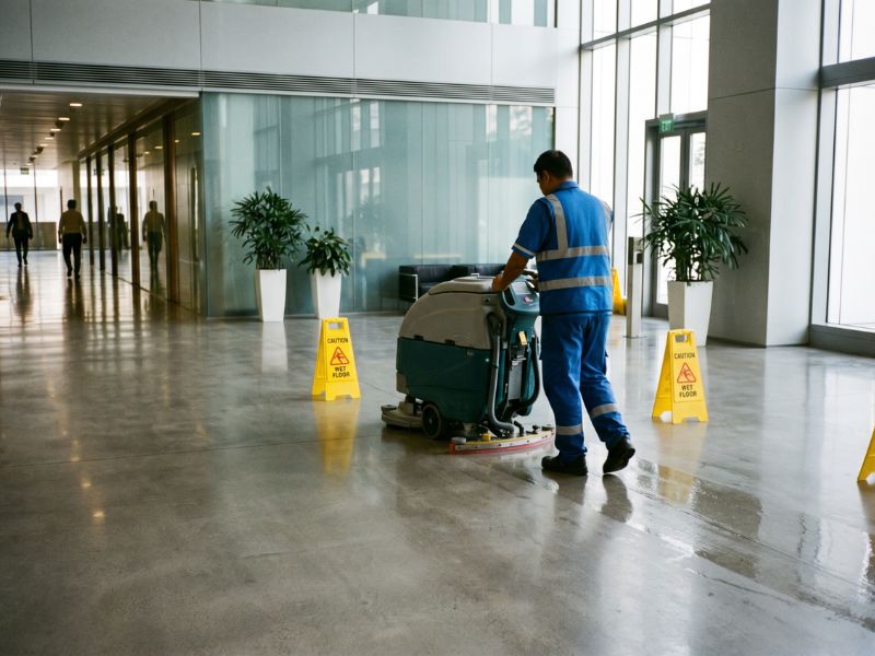commercial floor cleaning Dover NJ — Carpenter Mendez