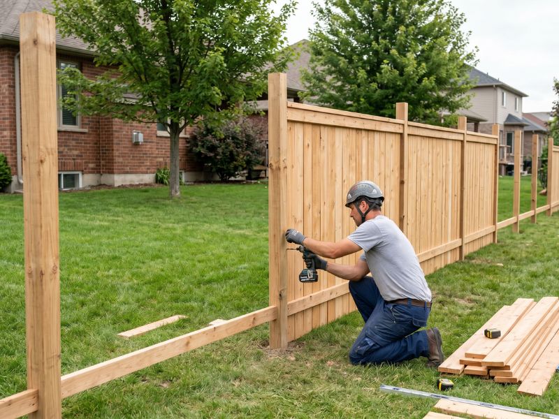 wood fence installation Bloomfield NJ — Carpenter Mendez LLC