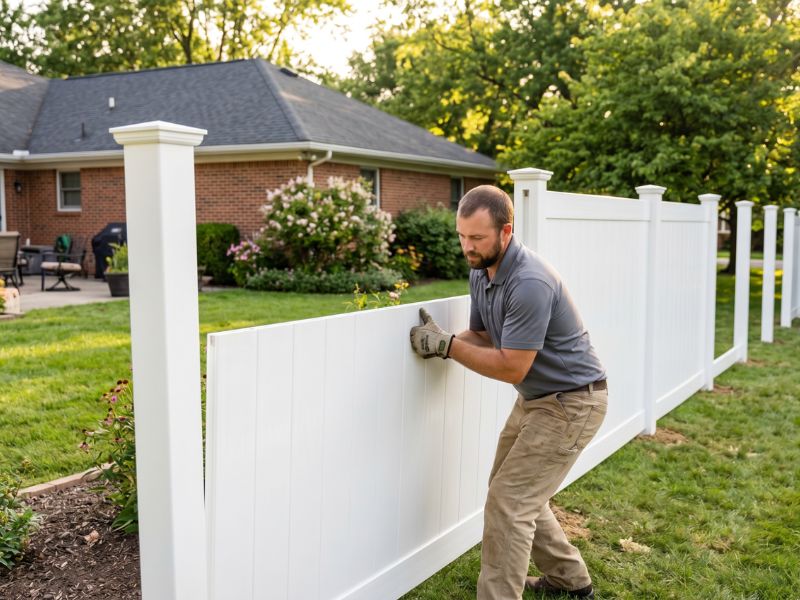 vinyl fence Bloomfield New Jersey — Carpenter Mendez