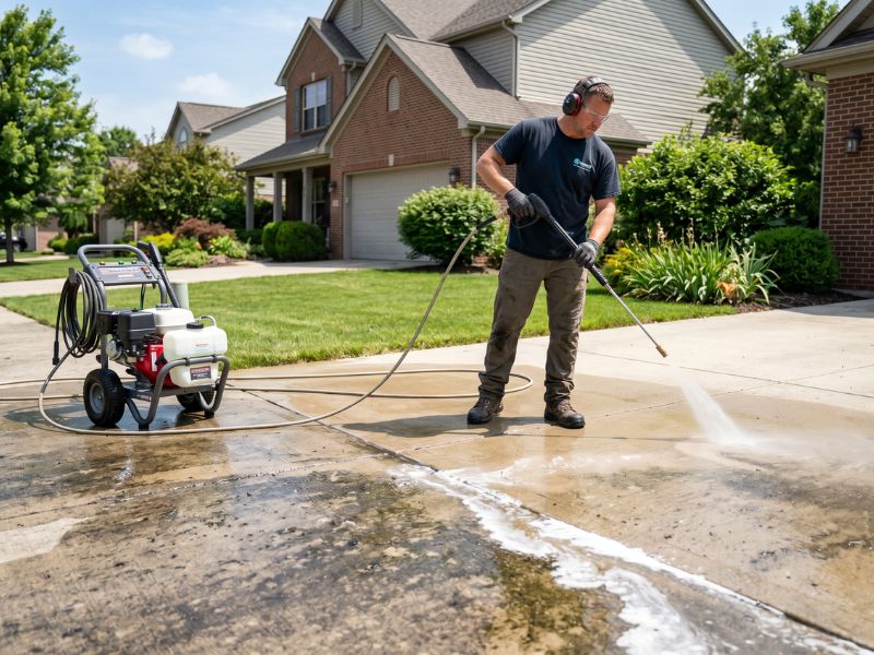 riveway power washing New Jersey